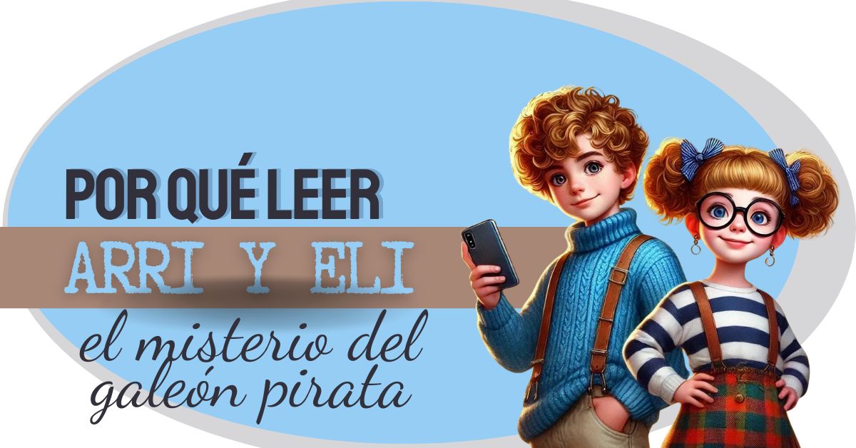Portada de Arri y Eli – El misterio del galeón pirata