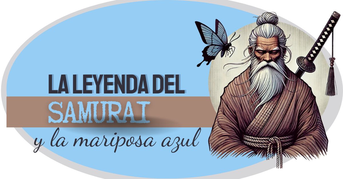 La leyend del samurai y la mariposa azul de Pedro Caldas por Tomás Perantón