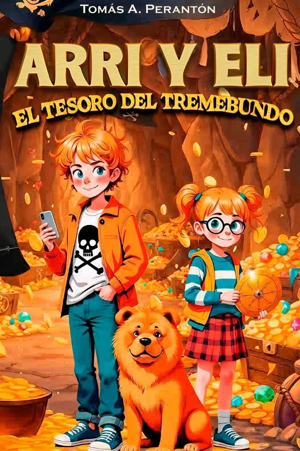 Portada de Arri y Eli – El tesoro del Tremebundo