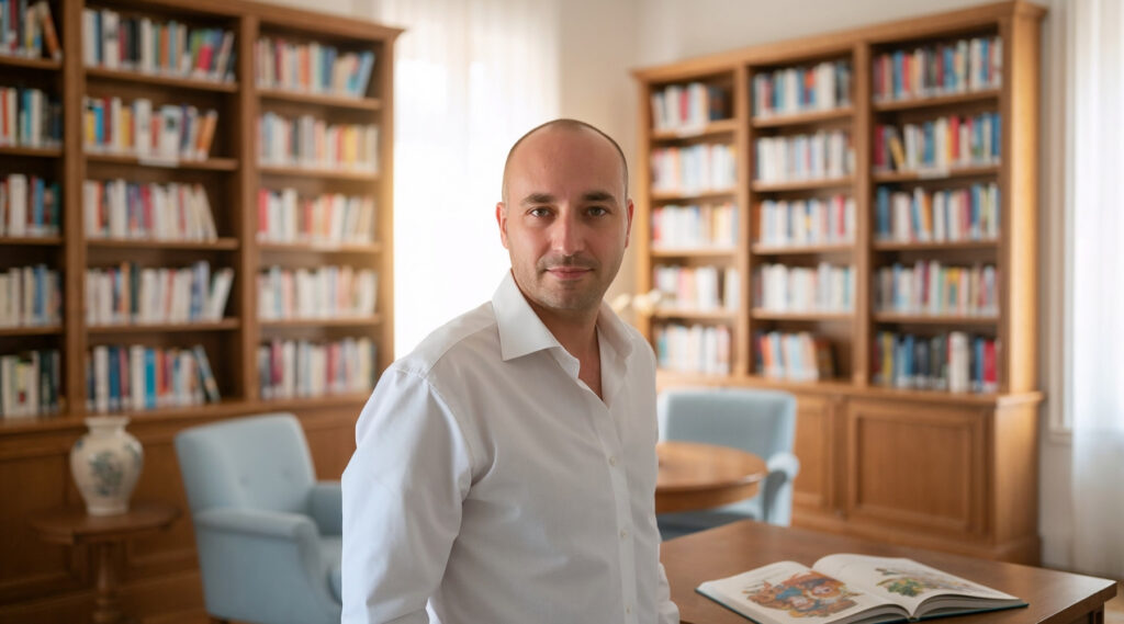 Tomás A. Perantón, autor de literatura infantil y maestro