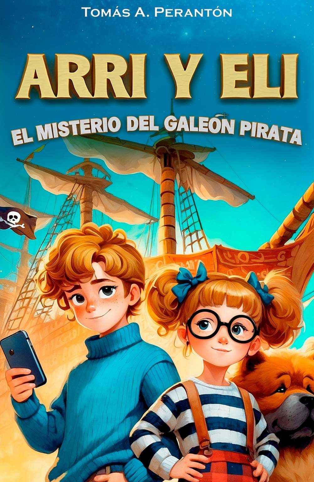 Portada de Arri y Eli – El misterio del galeón pirata