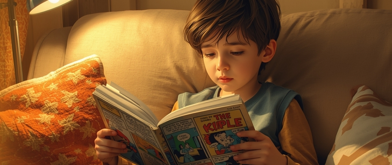 Cómo elegir libros para un niño que prefiere cómics