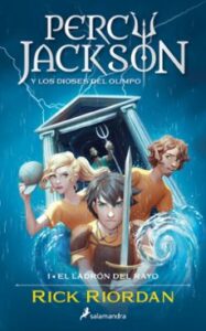 Portada de El ladrón del rayo (Percy Jackson y los dioses del Olimpo 1), de Rick Riordan