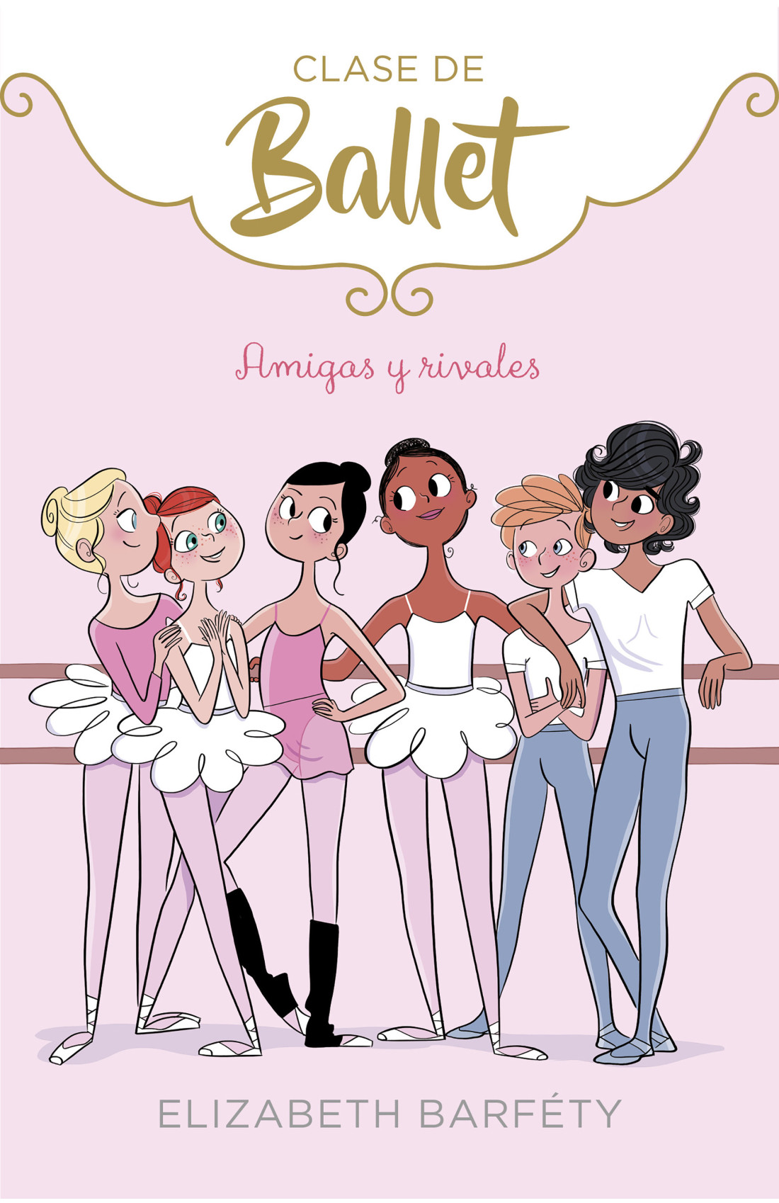 Portada de Amigas y rivales, de Elizabeth Barféty