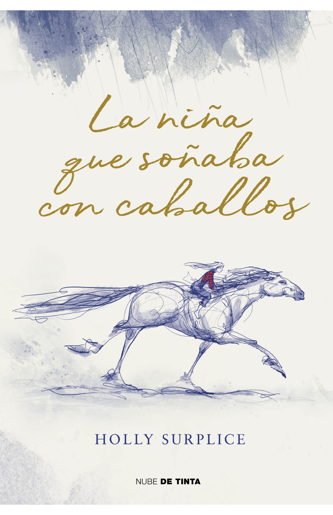 Portada de La niña que soñaba con caballos, de Holly Surplice