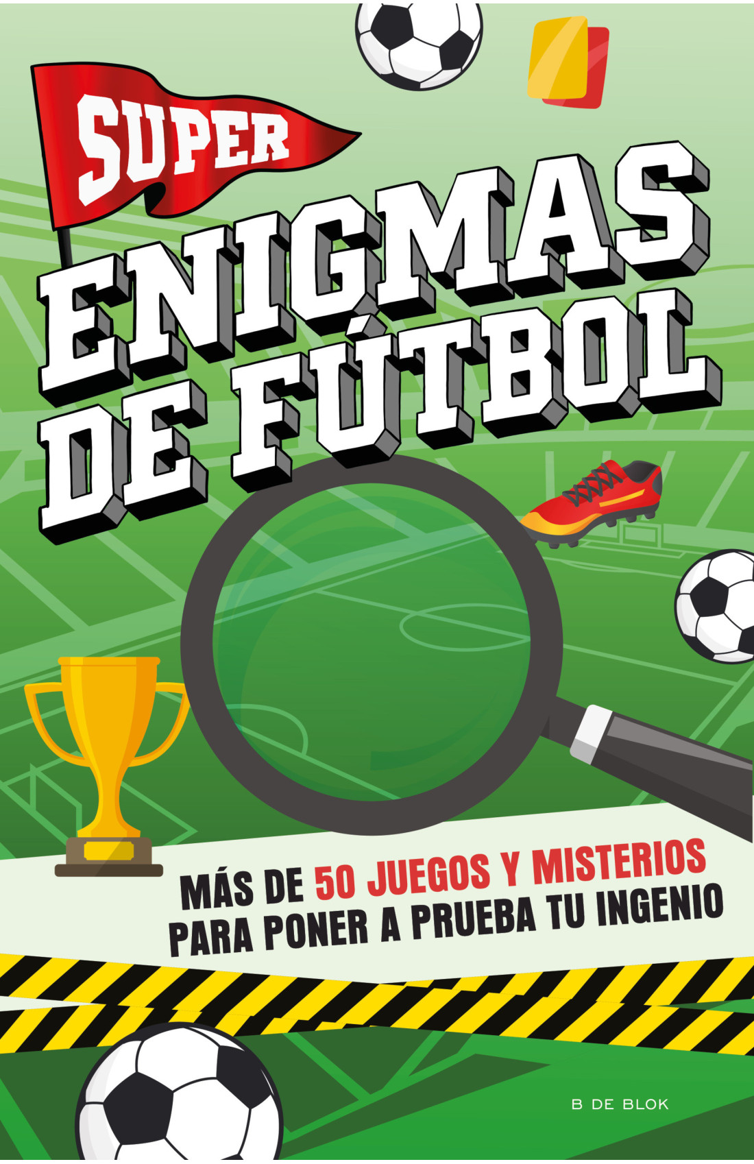 Portada de Super enigmas de fútbol