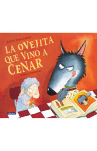Portada de La ovejita que vino a cenar, de Steve Smallman y Joëlle Dreidemy