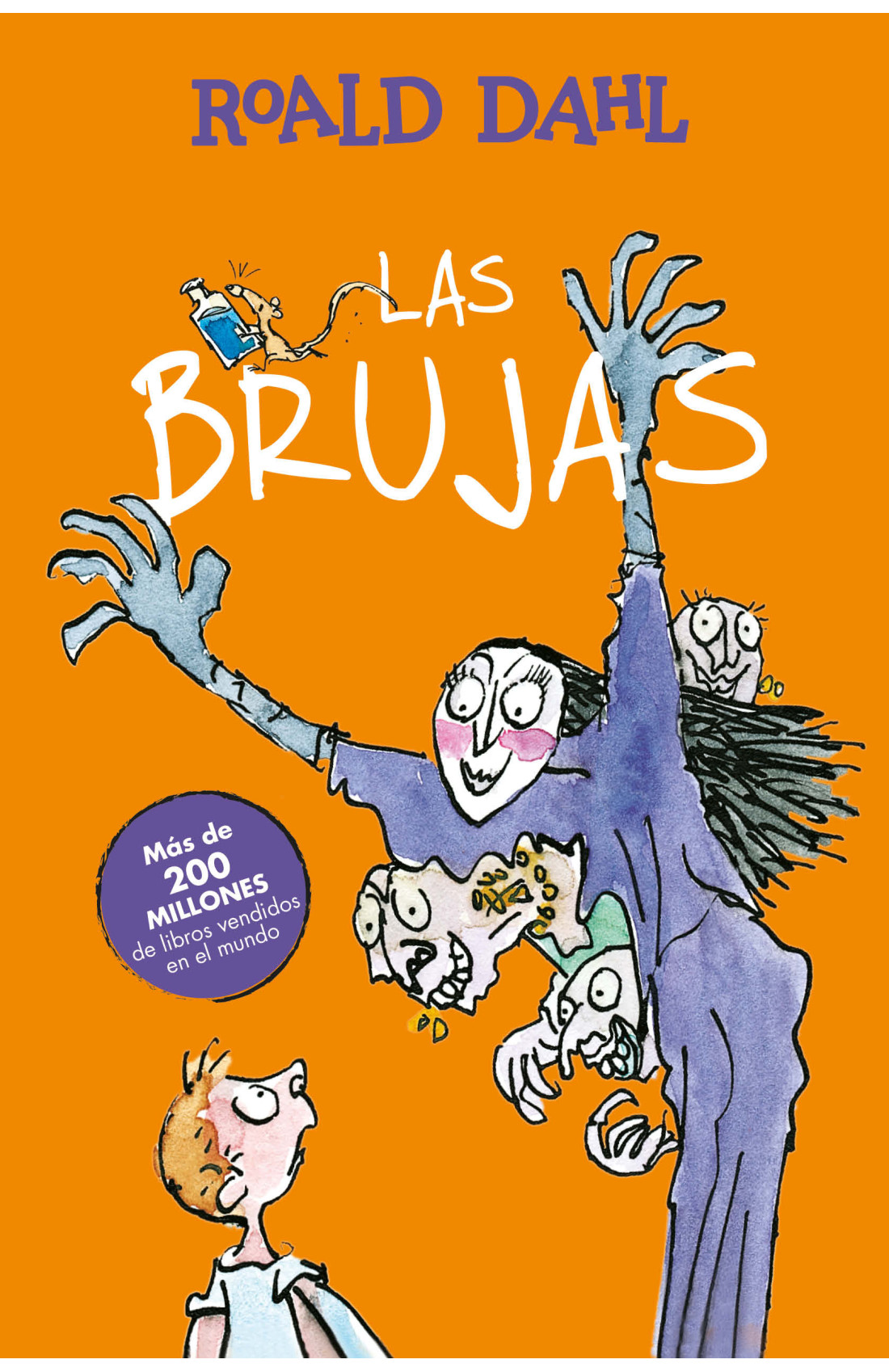 Portada de Las brujas, de Roald Dahl
